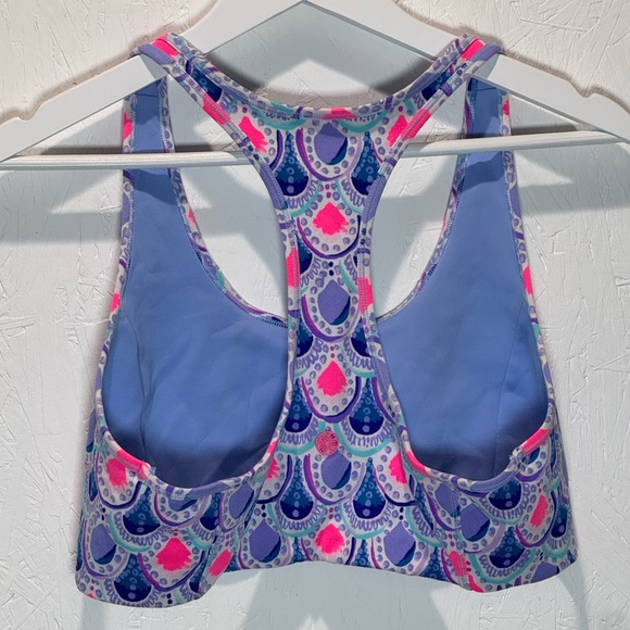 Lilly Pulitzer Teegan Sports Bra large Luxletic - Picture 3 of 4